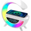 D_NQ_NP_2X_646507-MCO79595948087_092024-F Parlante Lámpara G Cargador Inalámbrico Reloj Bluetooth Blanco