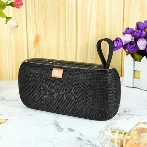 Parlante Bluetooth Radio Fm Reloj Tg-177