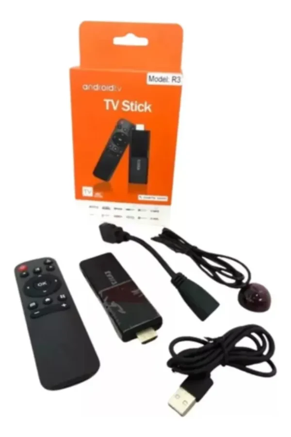Tv Stick Android Full Hd 4k 16gb Ram Hdmi Wifi Color Negro
