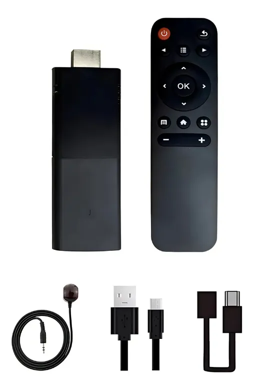 Tv Stick Android Full Hd 4k 16gb Ram Hdmi Wifi Color Negro