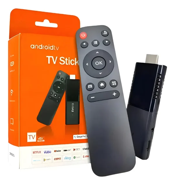 Tv Stick Android Full Hd 4k 16gb Ram Hdmi Wifi Color Negro