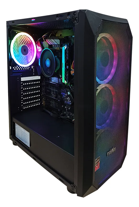 Pc Gamer Rgb Ryzen 7 5700g 16gb Ddr4 1tb Ssd Monitor 24'' - 1 Tb - 16 Gb - Integrada