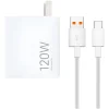 Kit Cargador Y Cable Para Xiaomi Mi Turbo Charge 120w Cn Blanco