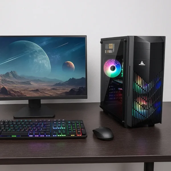 Torre Gamer Amd Ryzen 3 3200g +8gb Ram + Ssd 240 Vega 8 Pc - 8 Gb