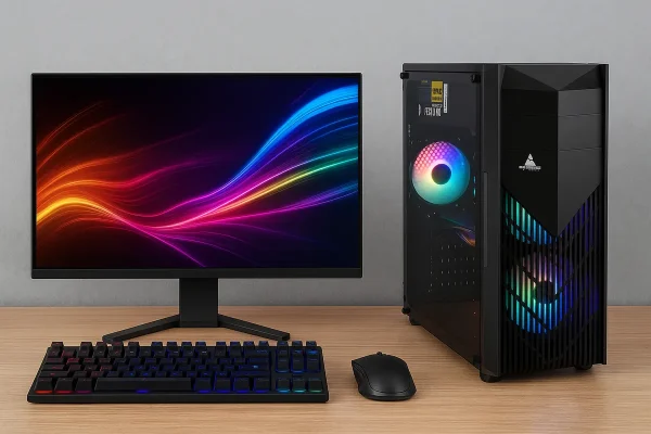 Torre Gamer Amd Ryzen 3 3200g +8gb Ram + Ssd 240 Vega 8 Pc - 8 Gb