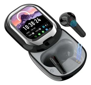 Audífonos Inalámbricos Pantalla Led Cancelación Ruido V 5.4 Negro