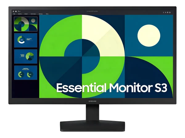 Monitor Samsung Ls22d310 22 Fhd 75hz Hdmi Plano Negro