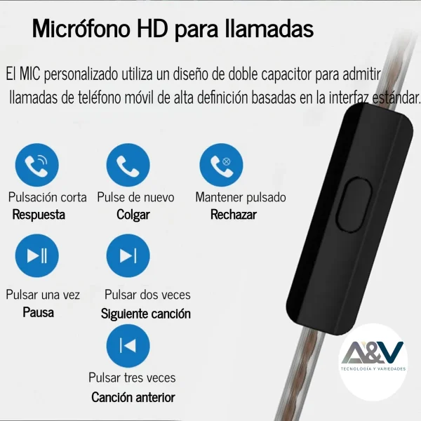 Auriculares In-ear Kz Zsn Pro Con Micrófono Gamer Hibrido