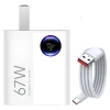 Kit Cargador Y Cable Mi Turbo Charge 67w Max Para Xiaomi Blanco