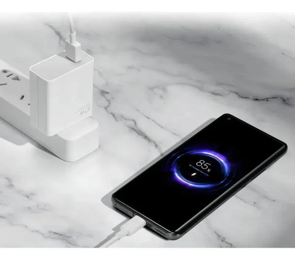 Kit Cargador Y Cable Para Xiaomi Mi Turbo Charge 120w Cn Blanco