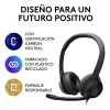 Diadema Logitech H390 USB Negro Con Micrófono