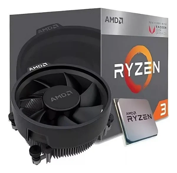 Torre Gamer Amd Ryzen 3 3200g +8gb Ram + Ssd 240 Vega 8 Pc - 8 Gb